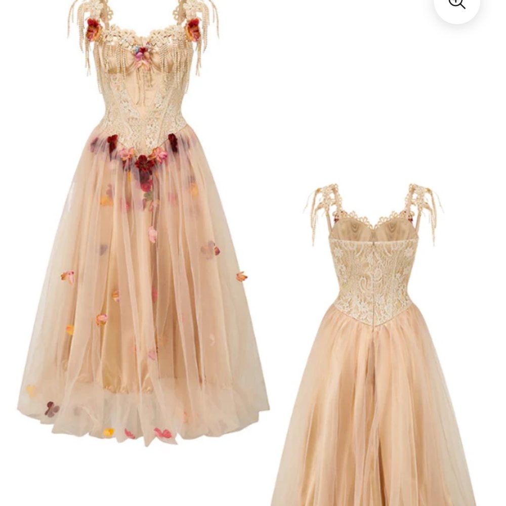 The Oracle of the Blossom Fairy Corset Dress - Picture 2 of 11